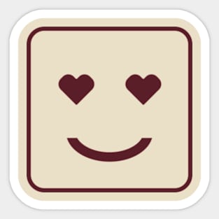 Cute love emoji Sticker